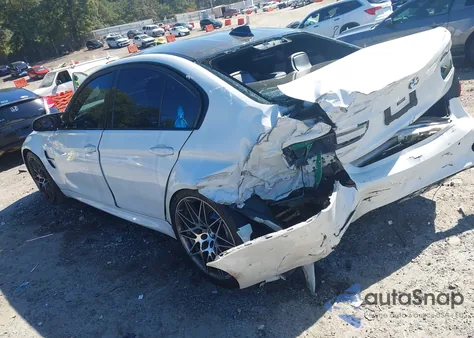 2017 BMW M3 from USA, damaged, VIN WBS8M9C50H5G42313